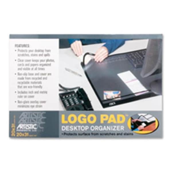 Artistic Products Artistic Products LLC AOP41200 Desk Pad w-Cover Sheet- 20in.x31in.- Black AOP41200 - main
